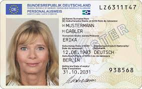 Personalausweis Beispiel
